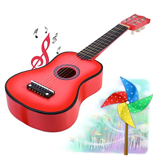 GALPADA Holzgitarre für Akustikgitarre Rosa Musikinstrument für Jungen Leichter Zugang für Anfänger zum Musizieren und Lernen GALPADA Holzgitarre für Akustikgitarre Rosa Musikinstrument für Jungen Leichter Zugang für Anfänger zum Musizieren und Lernen von GALPADA