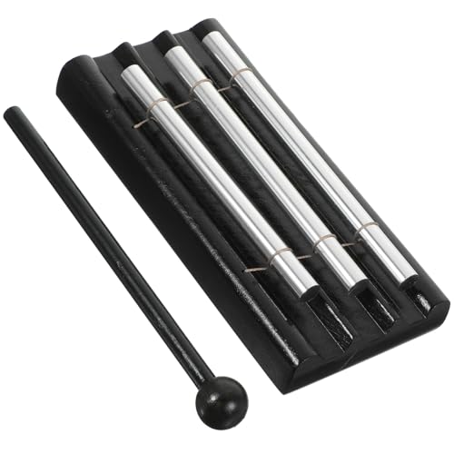 GALPADA Holzpercussion Instrument mit Metallröhren und Schlägel Tragbare Klangspielzeuge für Bühnenaufführungen für Musikliebhaber und Meditation GALPADA Holzpercussion Instrument mit Metallröhren und Schlägel Tragbare Klangspielzeuge für Bühnenaufführungen für Musikliebhaber und Meditation von GALPADA