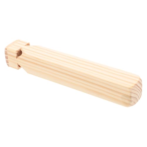 GALPADA Holzpfeife Holzflöte Trillerpfeife Junge Mädchen Musikinstrument Sicher Glatt Leicht Tragbar Fördert Hörentwicklung und Musikalisches Interesse für Mädchen Jungen Draußen Drinnen von GALPADA