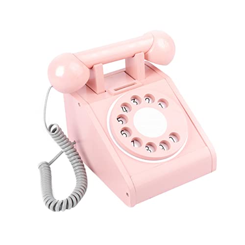 GALPADA Holzspielzeug Telefon Retro Pädagogisches Lernspielzeug für Mädchen und Jungen Interaktives Nachahmungstelefon aus Hochwertigem Holz Fördert Farb und Zahlenverständnis Soziales GALPADA Holzspielzeug Telefon Retro Pädagogisches Lernspielzeug für Mädchen und Jungen Interaktives Nachahmungstelefon aus Hochwertigem Holz Fördert Farb und Zahlenverständnis Soziales von GALPADA