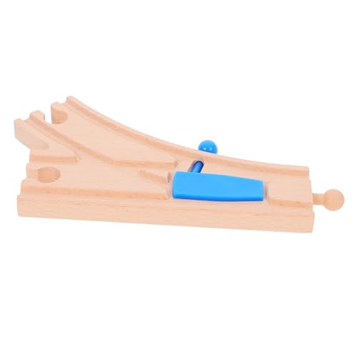 GALPADA Holzspielzeug Zug Gleise DIY Bahnstrecke für Fördert Kreativität und Geschicklichkeit Partygift Blauer Weichenblock GALPADA Holzspielzeug Zug Gleise DIY Bahnstrecke für Fördert Kreativität und Geschicklichkeit Partygift Blauer Weichenblock von GALPADA