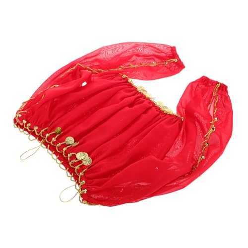 GALPADA Indisches Tanzkostüm Mit Langen Ärmeln Bauchtanz-top Top Für Bauchtänzerin Tanz-tops Bauchtanz-outfit Bauchtänzerin Kostüm Bauchtanzkostüme Kostüm Für Bauchtanz Rot Chiffon GALPADA Indisches Tanzkostüm Mit Langen Ärmeln Bauchtanz-top Top Für Bauchtänzerin Tanz-tops Bauchtanz-outfit Bauchtänzerin Kostüm Bauchtanzkostüme Kostüm Für Bauchtanz Rot Chiffon von GALPADA