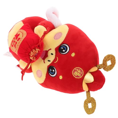GALPADA Jahr der Schlange Kuscheltier Plüschspielzeug Chinesisches Neujahrs Maskottchen mit Detaillierter Verarbeitung Weiches Stofftier für Feierlichkeiten und Feng Shui Dekorationen GALPADA Jahr der Schlange Kuscheltier Plüschspielzeug Chinesisches Neujahrs Maskottchen mit Detaillierter Verarbeitung Weiches Stofftier für Feierlichkeiten und Feng Shui Dekorationen von GALPADA