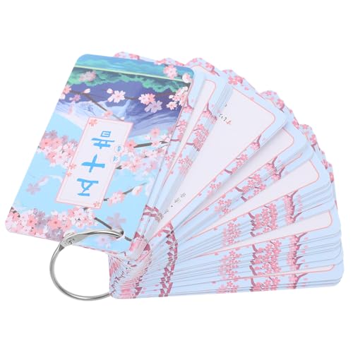 GALPADA Japanische Hiragana und Katakana Lernkarten Tragbare Alphabetkarten für Anfänger Ringbindung Einfache Handhabung zum Effizienten Lernen der Japanischen Sprache GALPADA Japanische Hiragana und Katakana Lernkarten Tragbare Alphabetkarten für Anfänger Ringbindung Einfache Handhabung zum Effizienten Lernen der Japanischen Sprache von GALPADA