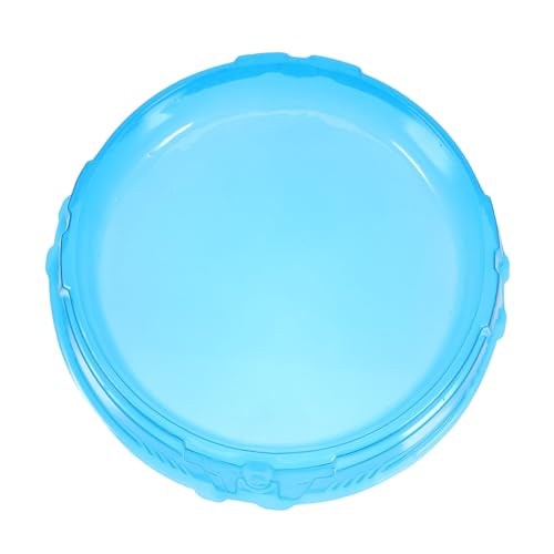 GALPADA Kampfplattenspielzeug Gyro-Kampfplatte Kampfkreiselscheibe Gyroplatte groß partyspiele Gyroscope Toy Gyro Ball zubehör Gyro-Match-Brett Tisch-Gyro-Board Stadion Plastik Blue von GALPADA