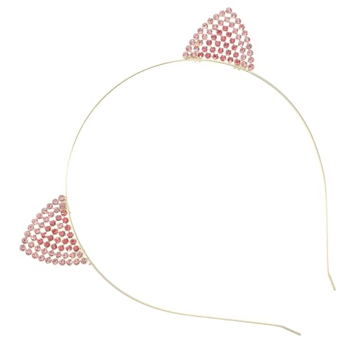 GALPADA Katzenohren Haarreif mit Funkelnden Strasssteinen Robustes Metall Süßes Halloween Kostüm accessoire für Damen und Katzenliebhaber Einfach zu Tragen Auffälliger Kopfschmuck GALPADA Katzenohren Haarreif mit Funkelnden Strasssteinen Robustes Metall Süßes Halloween Kostüm accessoire für Damen und Katzenliebhaber Einfach zu Tragen Auffälliger Kopfschmuck von GALPADA