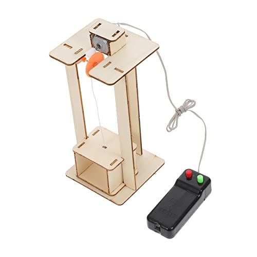 GALPADA Kinderaufzug Aufzug Modell DIY Aufzug Bausatz Aufzug Aufzug Physisches Aufzugsmodell DIY Aufzug Aufzugsmodell Frühpädagogisches Lernspielzeug von GALPADA