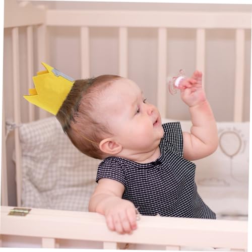 GALPADA Kindergeburtstag Party Krone Hut aus Hochwertigem Material Bequem und Sicher für Jungen und Mädchen Festlich und für Geburtstagsfeier und Feierlichkeiten von GALPADA
