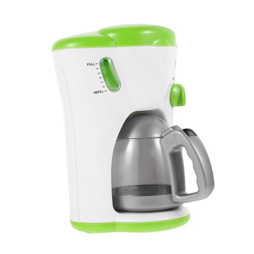GALPADA Kinderspielzeug Kaffeemaschine Multifunktional Pädagogisch Glatte Oberfläche Sicher für Mädchen Jungen Rollenspiel Küchenzubehör von GALPADA