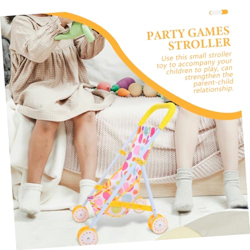 GALPADA Kleiner Puppenwagen Doll Stroller Simulation für Mädchen Kompakt Realistisch Leicht zu Bedienen für Fantasievolles und Unterwegs GALPADA Kleiner Puppenwagen Doll Stroller Simulation für Mädchen Kompakt Realistisch Leicht zu Bedienen für Fantasievolles und Unterwegs von GALPADA