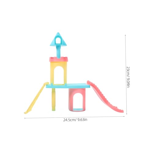 GALPADA Kleiner Spielplatz Modell aus Robustem Miniatur Rutsche für Puppenhaus Deko Langlebiges DIY Spielplatz Ornament für Kinderzimmer und Puppenhaus Zubehör GALPADA Kleiner Spielplatz Modell aus Robustem Miniatur Rutsche für Puppenhaus Deko Langlebiges DIY Spielplatz Ornament für Kinderzimmer und Puppenhaus Zubehör von GALPADA