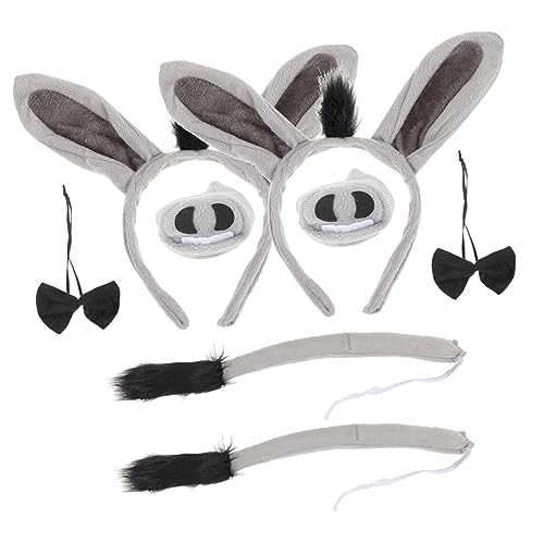 GALPADA -Kostüm-Zubehör Set Mit Ohren Stirnband Und Fliege – Ideales Cosplay Accessoire Für Weihnachten Karneval Und Fasching Partys Und Festlichkeiten GALPADA -Kostüm-Zubehör Set Mit Ohren Stirnband Und Fliege – Ideales Cosplay Accessoire Für Weihnachten Karneval Und Fasching Partys Und Festlichkeiten von GALPADA
