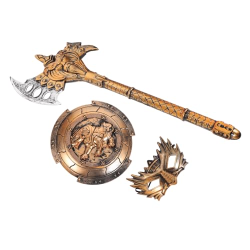 GALPADA Kostümset Antikes mit Schild Cosplay Requisiten für Bühnenauftritte Halloween Party Jungen Mädchen GALPADA Kostümset Antikes mit Schild Cosplay Requisiten für Bühnenauftritte Halloween Party Jungen Mädchen von GALPADA