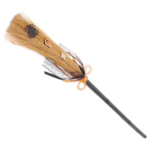 GALPADA Kreativer Halloween Hexenbesen Orange Leichtgewichtig Sicher Für Deko Erwachsene Hexenkostüm Zubehör GALPADA Kreativer Halloween Hexenbesen Orange Leichtgewichtig Sicher Für Deko Erwachsene Hexenkostüm Zubehör von GALPADA