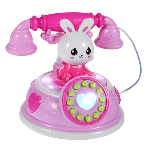 GALPADA Kreatives Spielzeugtelefon für Simuliertes Cartoon Telefon Rosa Fördert Hand Augen Koordination und Intelligenzentwicklung Interaktive Spielzeuge für Mädchen ohne Batterien GALPADA Kreatives Spielzeugtelefon für Simuliertes Cartoon Telefon Rosa Fördert Hand Augen Koordination und Intelligenzentwicklung Interaktive Spielzeuge für Mädchen ohne Batterien von GALPADA