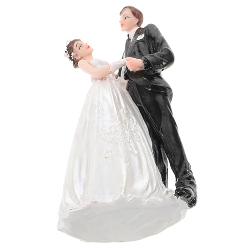 GALPADA Kuchendekoration Braut Hochzeitstorte Topper Dekorationen Dekorativ Für Hochzeiten Rustikal Figur Ornamente Bräutigam Golden Party Junggesellin Tortenaufsatz Hochzeit Kunstharz GALPADA Kuchendekoration Braut Hochzeitstorte Topper Dekorationen Dekorativ Für Hochzeiten Rustikal Figur Ornamente Bräutigam Golden Party Junggesellin Tortenaufsatz Hochzeit Kunstharz von GALPADA