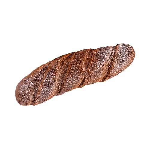 GALPADA Künstliches Brotmodell Lebensechtes Simulationsbrot PU Brotdekor für Fotorequisiten und Spielzeug Realistisches Kunstbrot für Innenraumdekoration von GALPADA