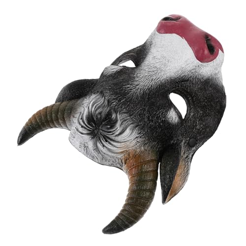 GALPADA Kuhkopfmaske für Halloween Party Karneval und Kostümpartys Realistische Tiermaske für Cosplay und Maskenbälle für Erwachsene für Themenfeiern von GALPADA