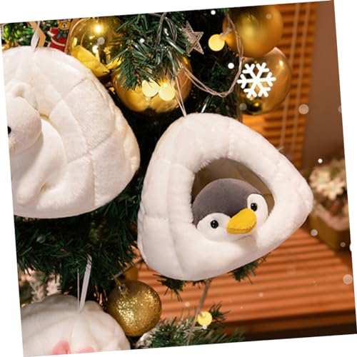 GALPADA Kuscheliges Pinguin Plüschtier Weiches Kleines Stofftier als Kreative Wohnraumdekoration Vielseitiges für Pinguinliebhaber für Sofa Schlafzimmer und Wohnzimmer von GALPADA