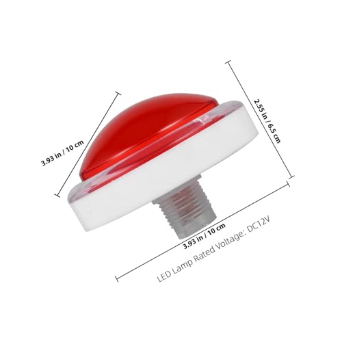 GALPADA LED Beleuchteter Spielbuzzer Rund mit Mikroschalter Automatischer Rückstellknopf Robustes Kunststoffmaterial für Quizspiele Partys Wettbewerbe und Spielshow zubehör GALPADA LED Beleuchteter Spielbuzzer Rund mit Mikroschalter Automatischer Rückstellknopf Robustes Kunststoffmaterial für Quizspiele Partys Wettbewerbe und Spielshow zubehör von GALPADA