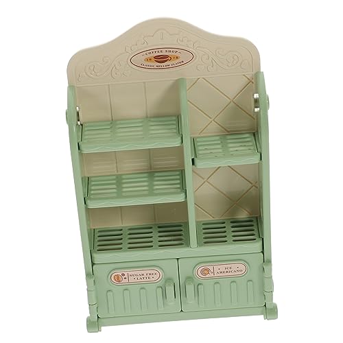 GALPADA Lagerregal Modell für Puppenhaus Mikrolandschaftsdekoration Kreatives DIY Mini Möbel für Szenen Farbige Möbelstücke für Sammlungen und Raumdekoration von GALPADA