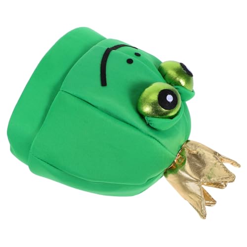 GALPADA Leichter Unisex Froschhut Tier Cosplay Mütze für Halloween Party Karneval Bühnenauftritt Bequemes Vielseitiges Vollkopf Accessoire für Erwachsene GALPADA Leichter Unisex Froschhut Tier Cosplay Mütze für Halloween Party Karneval Bühnenauftritt Bequemes Vielseitiges Vollkopf Accessoire für Erwachsene von GALPADA
