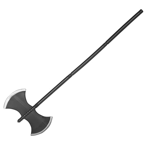 GALPADA Leichtes Halloween Doppel Axt Requisite Halloween Party für Erwachsene Sicher und Realistisch für Kostüm Zubehör von GALPADA