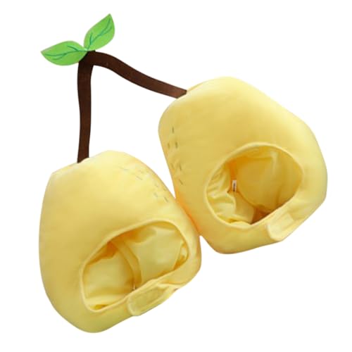 GALPADA Leichtes Weiches Plüsch-doppelkopf-birnenkostüm Auffällige Party-kopfbedeckung für Erwachsene für Geburtstag Halloween Weihnachten Bühnenauftritte und Kostümspiele GALPADA Leichtes Weiches Plüsch-doppelkopf-birnenkostüm Auffällige Party-kopfbedeckung für Erwachsene für Geburtstag Halloween Weihnachten Bühnenauftritte und Kostümspiele von GALPADA