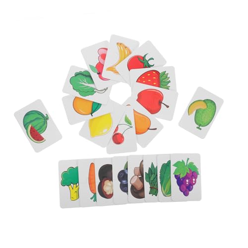 GALPADA Lernspiel Obst und Gemüse Memory Spiel Teiliges Pädagogisches Puzzle für Kleinkinder Sichere und Glatte Kanten Fördert Kritisches und Soziale Fähigkeiten Beim Gemeinsamen GALPADA Lernspiel Obst und Gemüse Memory Spiel Teiliges Pädagogisches Puzzle für Kleinkinder Sichere und Glatte Kanten Fördert Kritisches und Soziale Fähigkeiten Beim Gemeinsamen von GALPADA