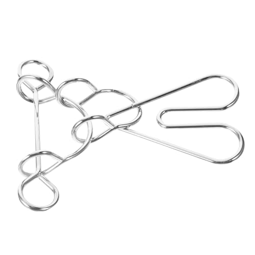 GALPADA Lernspielzeug Metallring Puzzle Herzförmiger Entsperr Ring für Interaktives und Tragbares Puzzle für Bildung und Spaß Einzigartiges Design für Kreative von GALPADA
