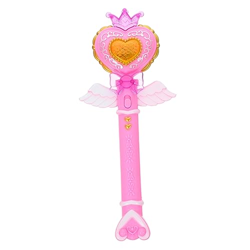 GALPADA Leuchtender Herz Zauberstab mit Musiklichtmodi Mini Fairy Stick für Mädchen Party und Bühnenrequisit Tragbar Batteriebetrieben ohne Batterien von GALPADA