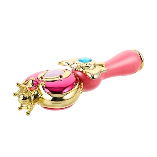 GALPADA Leuchtender Prinzessin Zauberstab mit Musik Feenstab für Mädchen Geburtstagsgeschenk Krone Design Rosa Glow Stick Fantasy Cosplay Accessoire GALPADA Leuchtender Prinzessin Zauberstab mit Musik Feenstab für Mädchen Geburtstagsgeschenk Krone Design Rosa Glow Stick Fantasy Cosplay Accessoire von GALPADA