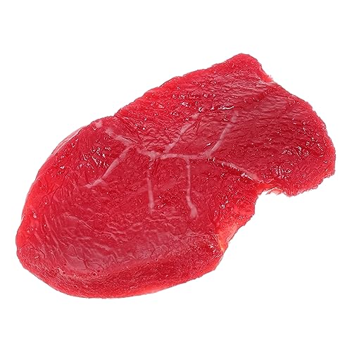 GALPADA Lifelike Fake Steak Modell Realistische Simulation für Fotografie Dekoration und Lernspielzeug Wiederverwendbar für Küche Tisch und Mehr GALPADA Lifelike Fake Steak Modell Realistische Simulation für Fotografie Dekoration und Lernspielzeug Wiederverwendbar für Küche Tisch und Mehr von GALPADA