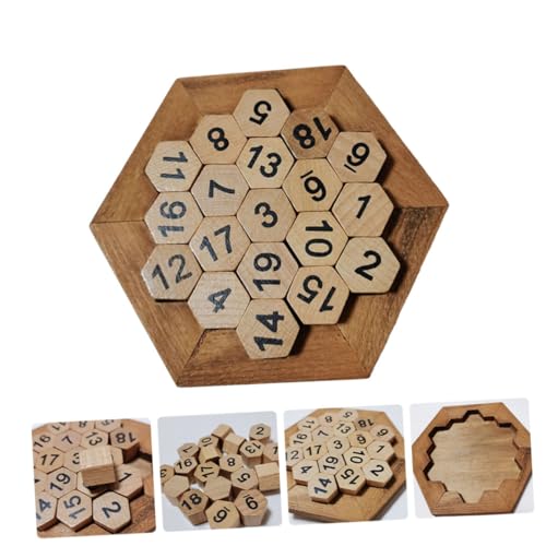 GALPADA Logisches Denktraining Sechseckiges Zahlenpuzzle für Fördert Zahlenverständnis Feinmotorik und Kognitive Fähigkeiten Pädagogisches Lernspielzeug Ab Jahren GALPADA Logisches Denktraining Sechseckiges Zahlenpuzzle für Fördert Zahlenverständnis Feinmotorik und Kognitive Fähigkeiten Pädagogisches Lernspielzeug Ab Jahren von GALPADA