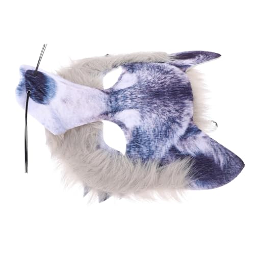 GALPADA Lustige Halloween Wolf Maske aus Sicherem Vliesstoff PE Material Dekorative Party Halbgesichtsmaske für Karneval Fasching Kostüm-accessoire Realistisch Gestaltete Tiermaske für GALPADA Lustige Halloween Wolf Maske aus Sicherem Vliesstoff PE Material Dekorative Party Halbgesichtsmaske für Karneval Fasching Kostüm-accessoire Realistisch Gestaltete Tiermaske für von GALPADA