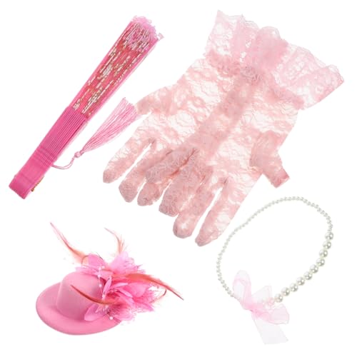 GALPADA Mädchen Party Schminkset mit Dekorativer Halskette und Handschuhen für Geburtstagsfeier Rollenspiele und Verkleidung Vielseitig Einsetzbar für Kindergeburtstag und Halloween GALPADA Mädchen Party Schminkset mit Dekorativer Halskette und Handschuhen für Geburtstagsfeier Rollenspiele und Verkleidung Vielseitig Einsetzbar für Kindergeburtstag und Halloween von GALPADA