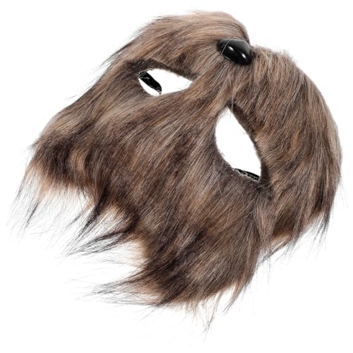 GALPADA Fuchs Für Halloween Cosplay Dekorative Halbgesichtsmaske Mit Realistischem Felldesign Für Maskenbälle Und Tierkostüme GALPADA Fuchs Für Halloween Cosplay Dekorative Halbgesichtsmaske Mit Realistischem Felldesign Für Maskenbälle Und Tierkostüme von GALPADA