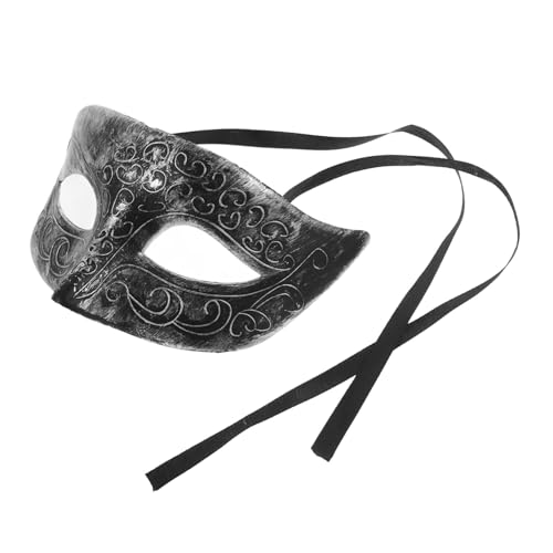 GALPADA Maske Volles Gesicht Halloween-säuberung Schaum-halloween Kostüm Dekorationen Karneval Tanzparty-requisite Halloween-party- Streich Festival-accessoire Black Plastik von GALPADA
