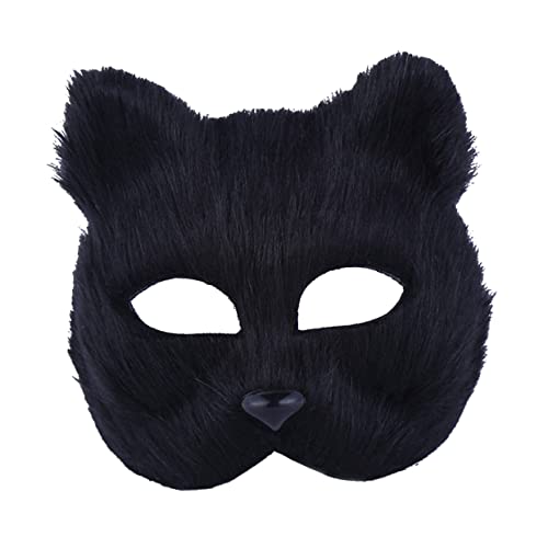 GALPADA Maskenball Masken Gesicht Halloween geführt Cosplay-Halbmaske Kostüm Fuchsmaske halloween masken halloweenmaske faschingsmasken masken fasching tier masken Cosplay-Maske Black GALPADA Maskenball Masken Gesicht Halloween geführt Cosplay-Halbmaske Kostüm Fuchsmaske halloween masken halloweenmaske faschingsmasken masken fasching tier masken Cosplay-Maske Black von GALPADA