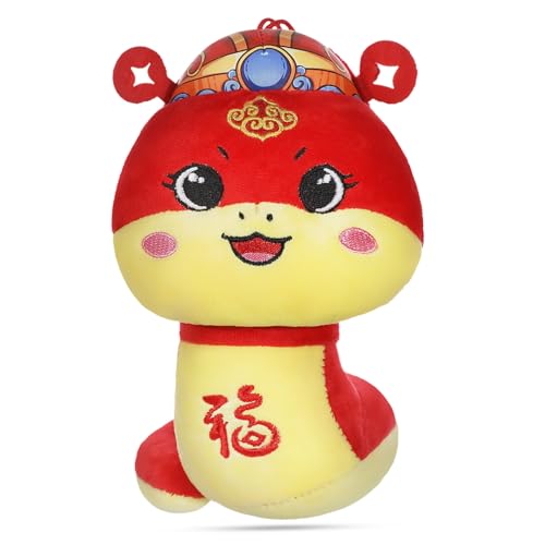GALPADA Maskottchen Plüschpuppe Stofftier Schlange Jahr Der Schlange Maskottchen Schlange Plüsch Schlange Stofftier Schlange Stofftier Schlange Jahr Maskottchen Chinesisches Neujahr von GALPADA