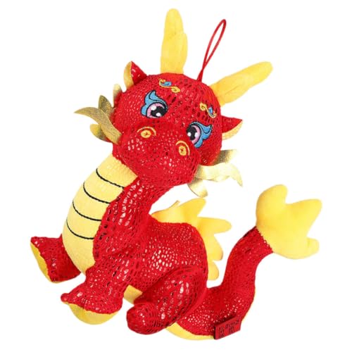 GALPADA Maskottchenpuppe puppenaugen doll drachenjahre drachenfiguren Silvester gastgeschenk Tiere plüschtier kinderspielzeug Drachenpuppe Plüsch-Drachenspielzeug PP Baumwolle von GALPADA