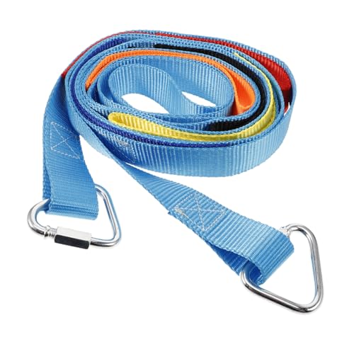 GALPADA Mehrfarbige Kletterseilleiter für Outdoor Kletterspielzeug Robuste Strickleiter für Mädchen und Jungen Sicher Vielseitig Einfach zu Montieren Fördert Motorik und Abenteuer von GALPADA