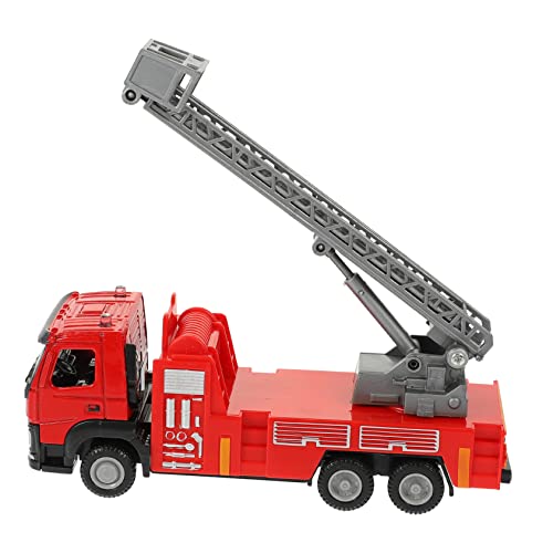 GALPADA Metall Feuerwehrfahrzeug Sicheres und Langlebiges Lernspielzeug für Jungen und Mädchen für Kreatives von GALPADA