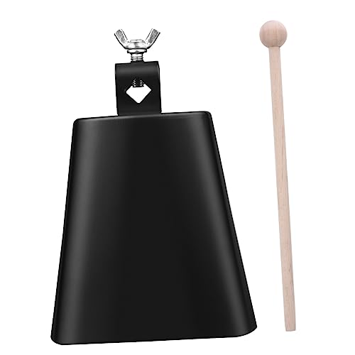 GALPADA Metallische Kuhglocke mit Schlägel Lautes Percussioninstrument für Musikspiele für Lehrspielzeug für Frühförderung GALPADA Metallische Kuhglocke mit Schlägel Lautes Percussioninstrument für Musikspiele für Lehrspielzeug für Frühförderung von GALPADA