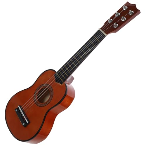GALPADA Mini-Gitarre Musikalisches Gitarrenspielzeug aus Holz professionelle Übungsgitarre Gitarre für, Anfänger Gitarren- Kleinkindgitarre hölzern Kaffee GALPADA Mini-Gitarre Musikalisches Gitarrenspielzeug aus Holz professionelle Übungsgitarre Gitarre für, Anfänger Gitarren- Kleinkindgitarre hölzern Kaffee von GALPADA