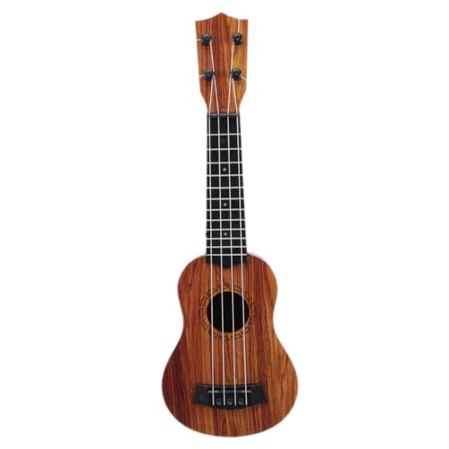 GALPADA Mini Holz Ukulele für Simulation Musikinstrument für Kleinkinder Geeignet für Jungen und Mädchen für Musikalische Früherziehung Robust und Sicher zu Verwenden von GALPADA