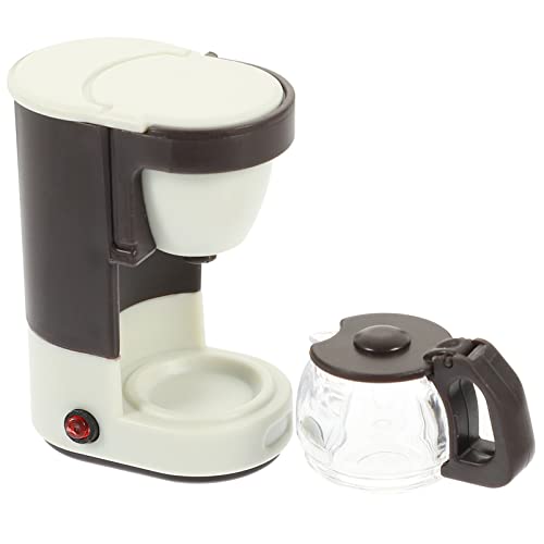 GALPADA Mini Kaffeemaschine für Puppenhaus Realistisches für Zubehör für Spielküche Beige Stabil und Leicht für Kreative DIY Projekte und Fotorequisiten GALPADA Mini Kaffeemaschine für Puppenhaus Realistisches für Zubehör für Spielküche Beige Stabil und Leicht für Kreative DIY Projekte und Fotorequisiten von GALPADA