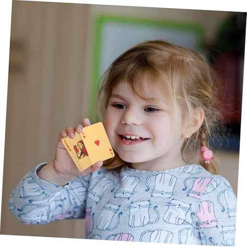 GALPADA Mini Pokerkarten Kompakte Leichte Karten aus Robustem Material Fördert Kreativität und Feinmotorik für Kinderparty und Puppenhaus Zubehör GALPADA Mini Pokerkarten Kompakte Leichte Karten aus Robustem Material Fördert Kreativität und Feinmotorik für Kinderparty und Puppenhaus Zubehör von GALPADA