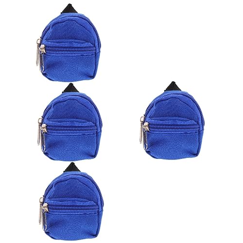 GALPADA Mini Puppenrucksack Aus Weichem Stoff – Dekorative Schultasche Für Spielzeugpuppen - Ideal Als Kostüm-Accessoire Oder Als Liebevolles Ornament Für Puppenliebhaber von GALPADA