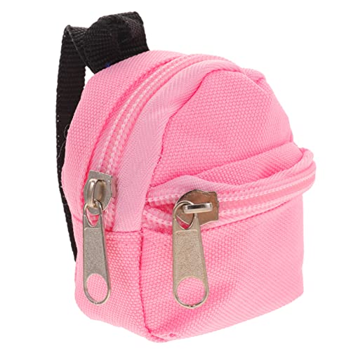 GALPADA Puppenrucksack Kleiner Rucksack für Puppen Leichtes Polyester mit Reißverschluss Puppenaccessoire für Puppenhaus Dekoration von GALPADA